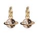 Unisex Fashion Atmosphere Metal Earrings Popular Planet Halo Earrings Jewelry Female_ipsvogv.com