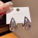 Women's Earrings retro metal cold style drop shape earrings women's niche high-end design earrings gold earrings_ipsvogv.com