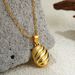 Copper Plated Croissant Patterned Gold Necklace Plated Temperament Versatile Openable And Closable Necklace_ipsvogv.com