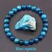 Agate Tiger Eye Crystal Natural Stone Elastic Rope Bead Bracelet For Men And Women_ipsvogv.com