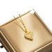 Necklace Female Network Red Sweet Cool Wind Love Zircon Small and Luxury New Design Sense Pendant Temperament Titanium_ipsvogv.com
