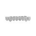 Unisex Jewelry Fashion Jinao high quality real gold electroplated gold braces eight teeth full diamond hip hop braces teeth grillzHIPHOP tooth_ipsvogv.com