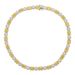 8mm Round Rectangular Zircon Necklace Hip Hop Fashion Trend Couple Necklace_ipsvogv.com