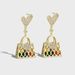 Designer's New Versatile Fashion Bag Boutique Internet Celebrity Swinging Street Silver Needle Earrings_ipsvogv.com
