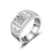 popular with fashionable and novel square diamond men's rings. men's rings are inlaid with stars._ipsvogv.com