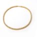 Unisex Hot Selling Fashion Brand Hip Hop Rhinestone Chain Full Rhinestone Full Diamond Single Row Necklace HipHop_ipsvogv.com