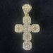 Fashion Personality Versatile Hip-Hop Shiny Alloy Full Diamond Cross Clavicle Chain Necklace For Men And Women_ipsvogv.com