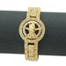 Men's hip-hop cool full diamond rotatable portrait watch with bracelet, personalized nightclub bouncing wear bracelet_ipsvogv.com