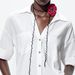 ZA Trendy Knitted Multi-layer Rhinestone Rose Flower Adjustable Dark Style Party Collarbone Chain For Women_ipsvogv.com