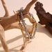 Unique Hip-Hop Niche Hand Jewelry Stainless Steel Gold-Plated Spring Knot Splicing Micro-Inlaid Bracelet For Men_ipsvogv.com
