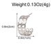 Unisex Fashion Earrings Semi Circular Hollow Gold Earrings Earrings Female_ipsvogv.com