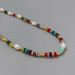 Colorful Bohemian Abacus Beads, Stone Necklaces, Handcrafted Beaded, High-end And Personalized Pearl Collarbone Chains_ipsvogv.com