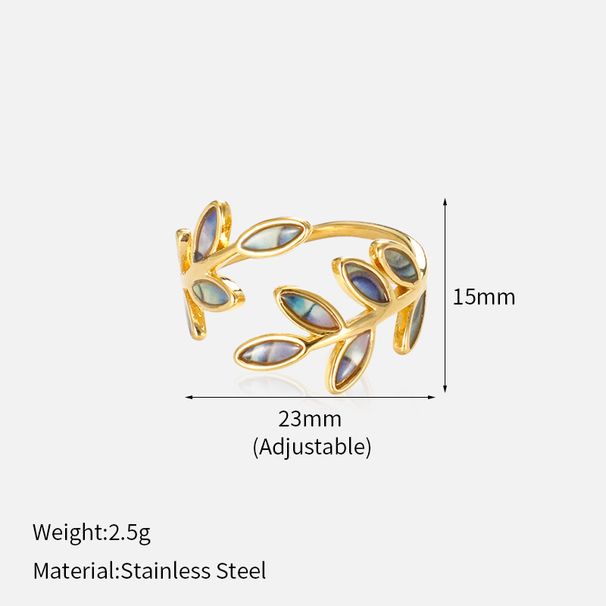 Women’s Jewelry Set Fashion Original Retro Chinese Style National Trend Enamel Leaf Open Ring Ancient Style Design Temperament Versatile Accessories_ipsvogv.com