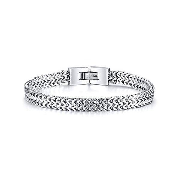 Stainless Steel Dragon Bone Chain Hip Hop For Men Men's Bracelet Jewelry_ipsvogv.com