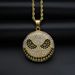 Jack Skellington Skull Cartoon Pendant Hip Hop Titanium Steel Necklace DZ492_ipsvogv.com