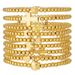 Environmental Protection CCB Beaded Stacking Bracelet Women's Elastic Moon Cross Cactus Shell Love Bracelet Women_ipsvogv.com