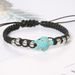 New Accessory Handmade Woven Korean Wax Thread Turquoise Bracelet, Single Turtle Creative Bracelet_ipsvogv.com