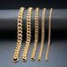 3.6-11mm Stainless Steel Cuban Bracelet Men's Fashion Trend Student Hip-Hop Jewelry BR-755_ipsvogv.com