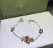 Designer VC Family Classic Diamond Flowers Jewelry High Version Plated Rose V Gold Fashion Charm Bracelet for Your_ipsvogv.com