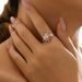 Women’s Jewelry Set Fashion Niche Design Open Ring For Women Style Fashionable Personality Snowflake Flower Inlaid Zircon Ring All Match Ring_ipsvogv.com