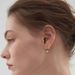 Women's Jewelry Personality Running Beads Micro Inlaid Zircon Earrings Fashionable Temperament Light Luxury Small And Versatile Cold Style Ear Buckles_ipsvogv.com