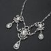 2023 Jewelry For Women Handmade Necklace And Earring Set Fashion Rhinestone New Accessories_ipsvogv.com
