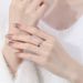 Japanese Korean Minimalist Niche Design, Micro Inlaid Zircon Ring, Women's Rotating Fashion And Personalized Index_ipsvogv.com