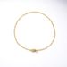 Light Luxury Fashionable Lock Inlaid Zircon Design S925 Silver Plated Gold Necklace Bracelet Female_ipsvogv.com
