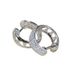 Cao Shi's delicate adorned diamonds, sense of luxury and versatility. Personalized earrings circles are popular among_ipsvogv.com