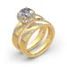 Tem's New Luxury Micro Inlaid Zircon Set For Women's Fashionable Wedding Ring_ipsvogv.com