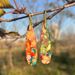 Bohemian Geometric Pattern Emperor Pine Pendant Women's Earrings Ethnic Style Creative Earrings_ipsvogv.com