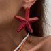 Ocean Style Alloy Starfish Studs Exaggerated Geometric Summer Beach Fashion Earrings_ipsvogv.com