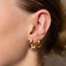 Women's Jewelry S925 Silver Needle Heavy Metal Glossy Personality Earrings Simple Cold Style Retro Earrings_ipsvogv.com