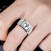 Luxurious Radiant Popular Group Set With Full Diamond, Dominant And Fashionable Wedding Men's Ring_ipsvogv.com