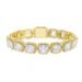 Women's Jewelry Fashion Light Luxury High End Square Zircon Bracelet Hip Hop Punk Women's Zircon Jewelry_ipsvogv.com