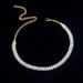 hot sale rhinestone collar necklace shiny diamond double row necklace female Net red same style personalized neckl_ipsvogv.com
