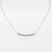 High Edition Classic Design Cubic Zirconia Rivet Clash Love Necklace Pendant Women Girls 316L Titanium Steel Wedding_ipsvogv.com