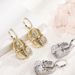 Inlaid Zircon Microphone Microphone Headphones Hip Hop Earrings National Trend Gold Earrings_ipsvogv.com