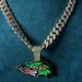 Hot Selling Unisex Personality Diamond-Encrusted Pendant Fashion Hip-Hop Platypus Necklace Jewelry_ipsvogv.com
