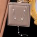【 Multi Series 】 Love Tassel Lucky Grass Titanium Steel Double Layer Chain_ipsvogv.com