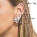 Cao Shiman's Zircon Women's Earrings With Angel Wings Set, Korean Edition, Personalized Design, Versatile Earrings, Hot_ipsvogv.com