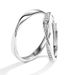 Mobius Silver For Men And Women's Tail Valentine's Day Gift Couple Live Ring_ipsvogv.com