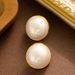 French Light Luxury Elegant Small Fragrant Style Semi-circular Pearl With Feminine Temperament Simple And High-end_ipsvogv.com