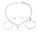 Feng women's necklace and jewelry set, personalized cross, niche design, diamond studded earrings, bracelet_ipsvogv.com