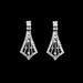 Crystal Diamond Jewelry Set - Elegant Necklace & Earrings For Women_ipsvogv.com
