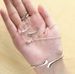 European and American exquisite water drop bracelet necklace jewelry suit earrings water drop large bracelet jewelry four-piece set_ipsvogv.com