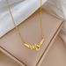 Full Body 【 Titanium Steel 】 Wings Baby's Personality Is Extremely Simple. Real Gold Necklace In The Furnace For Women's 【 】 Simple._ipsvogv.com