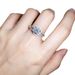 1 Carat Double Arm Mosang With Inlaid Jewelry In Sterling Silver S Round Bag Wedding Diamond Ring For Women_ipsvogv.com