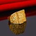 Powerful Copper Plated True Dragon Head Open Male Vietnamese Sand Gold Men's Pattern Ring_ipsvogv.com