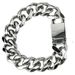 Men Bracelet Bling 316L Stainless Steel Silver Tone Polished_ipsvogv.com